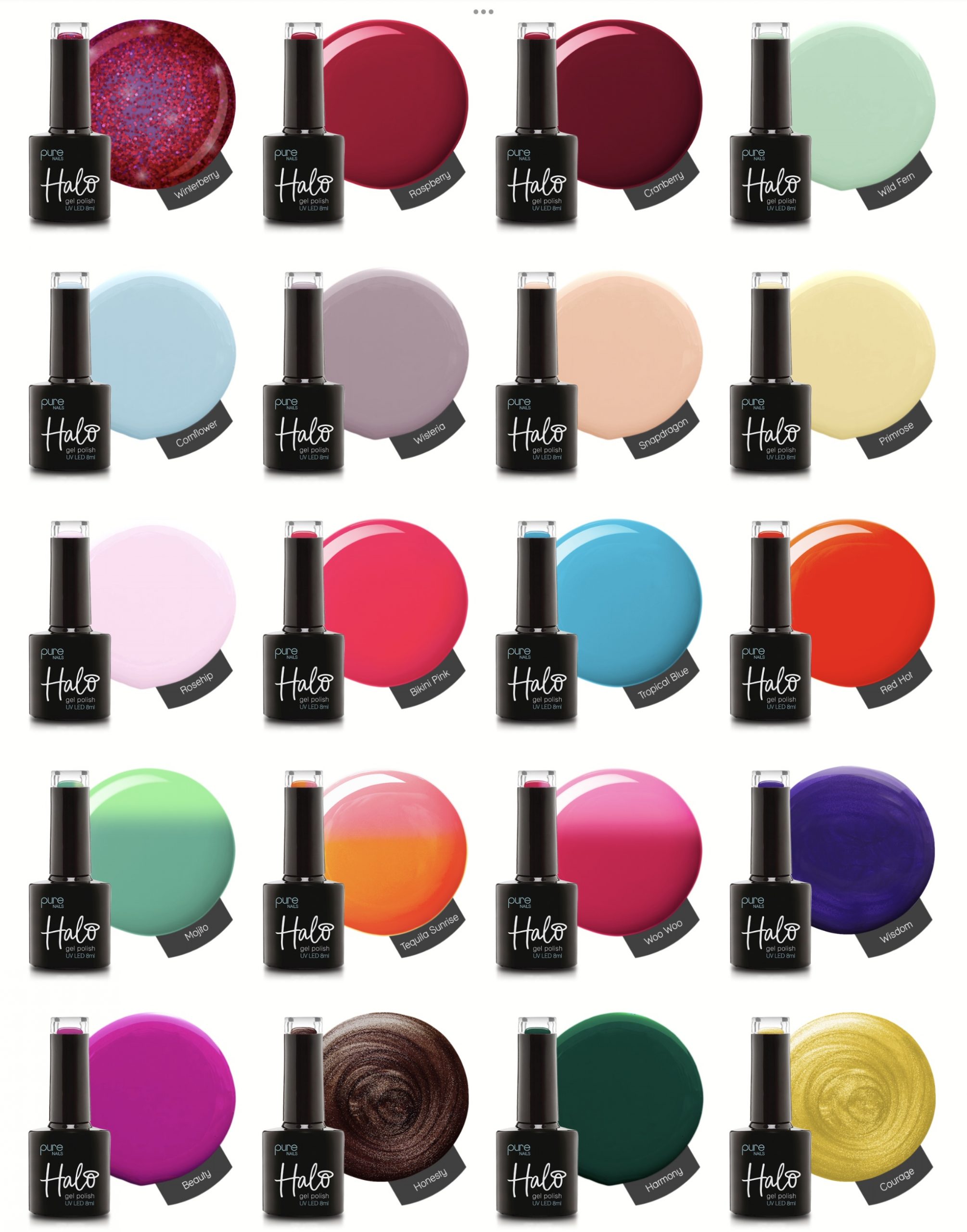 Halo Gel Nail Polish 8ml The Salon Supplies Company