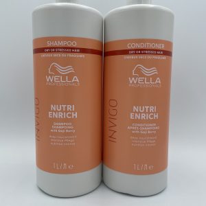 Wella Enrich Shampoo/Conditioner 1ltr Backwash Size