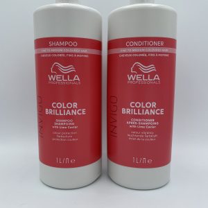 Wella Brilliance Shampoo/Conditioner 1ltr Backwash Size