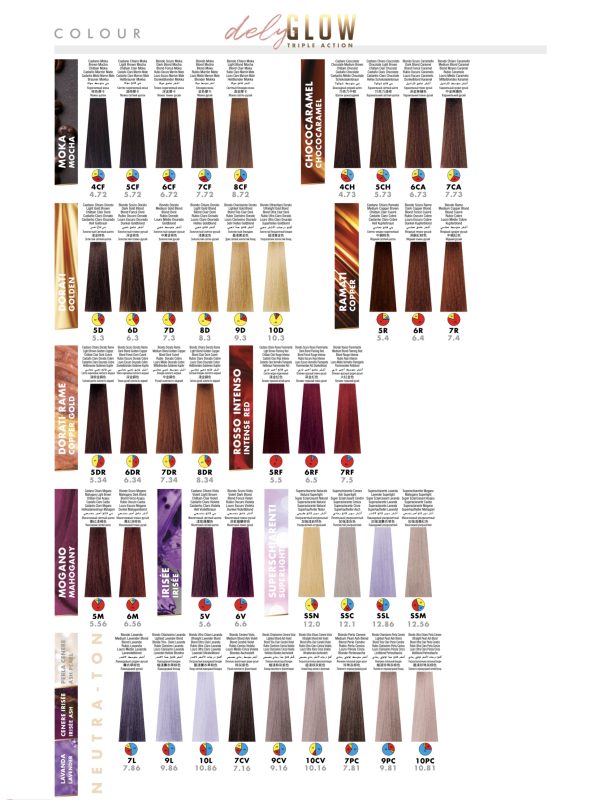 DELYGLOW Hair colour by Itely 100ml tube - Image 3